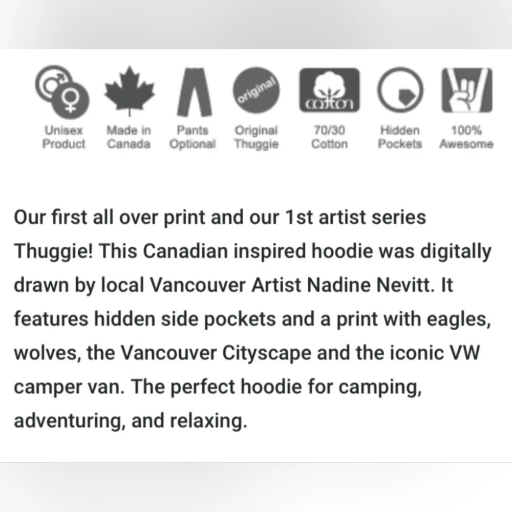 Thuggies Sea to Sky Long Hoodie - Picture 8 of 9